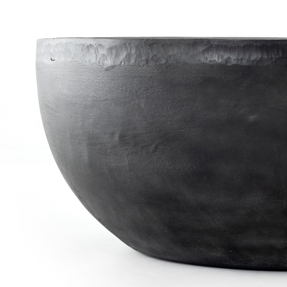 Basil Outdoor Coffee Table-Aged Grey
