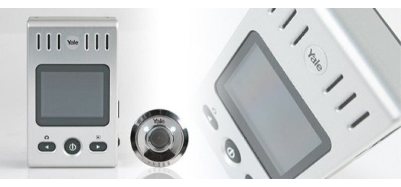 Yale 3" LCD Digital Door Viewer, 2X LED Doorbell. EIS1100
