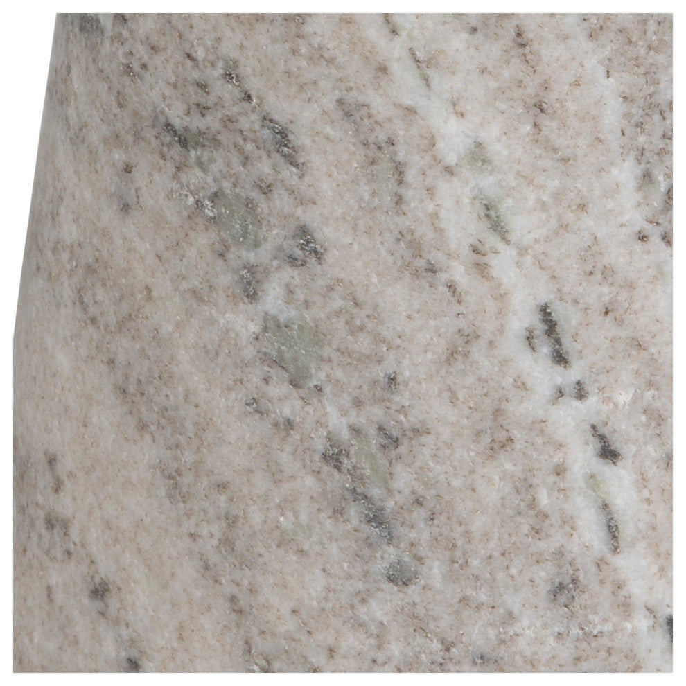 Close-up of marble surface/texture on a white background.