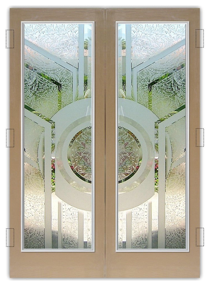 Front Door - Sun Odyssey - Fiberglass Grain - 36" x 96" - Book/Slab Door