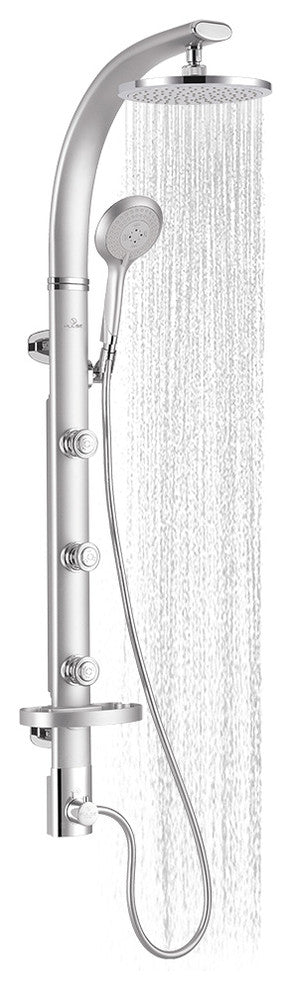 Pulse 1017-S Bonzai Shower System, Silver