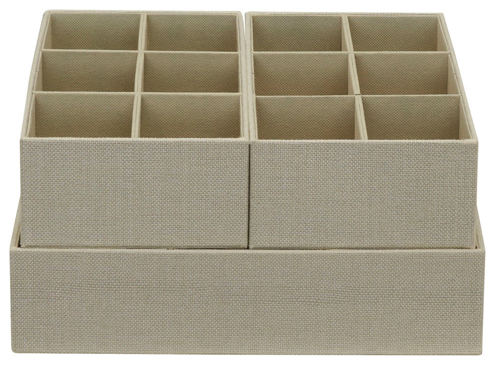 3 Piece Drawer Organizers Starter Set