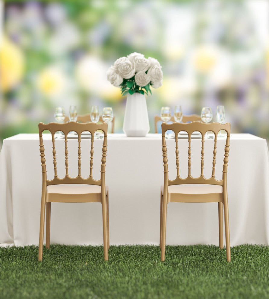Compamia Napoleon Dining Chairs, Set of 2, Gold