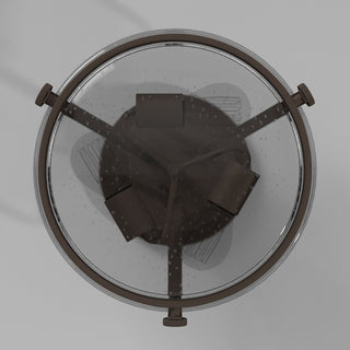 Hinkley Harper 14.5" Semi-Flush Ceiling Light, Oil Rubbed Bronze