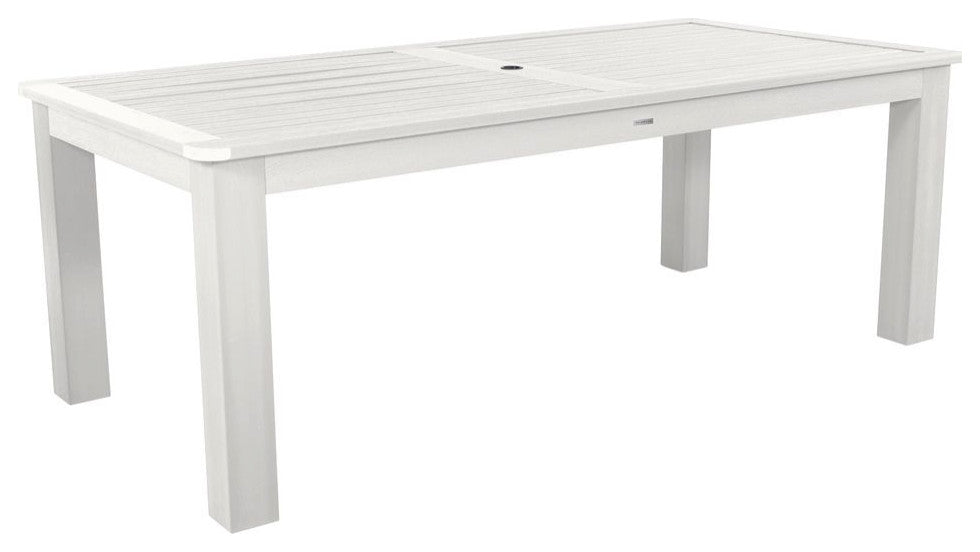Oversize Rectangle Dining Table, White