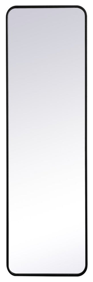 Elegant Decor Evermore Vanity Mirror Black