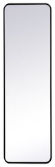 Elegant Decor Evermore Vanity Mirror Black
