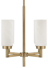 Capital Lighting 351741 Alyssa 4 Light 16"W Pendant - Aged Brass