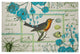 Singing Bird Spring Chenille Rug, Explorer Blue, 4'x6'
