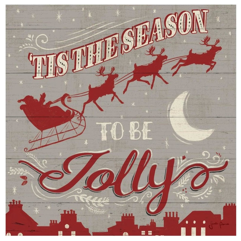 "Holiday in the Woods II" Digital Paper Print by Janelle Penner, 32"x32"