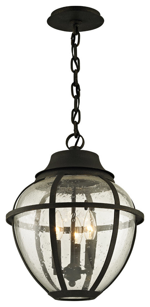 Troy Lighting Bunker Hill Three Light Hanging Lantern F6457