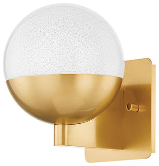 Rochford 7.5" High Aged Brass Wall Sconce