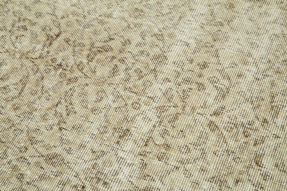 Rug N Carpet - Handwoven Oriental 2' 11" x 9' 9" Low Pile  Hallway Runner Rug