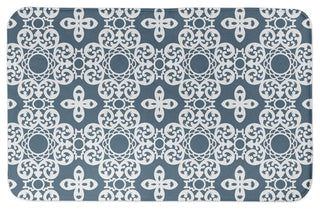 Blue Tile 34x21 Bath Mat