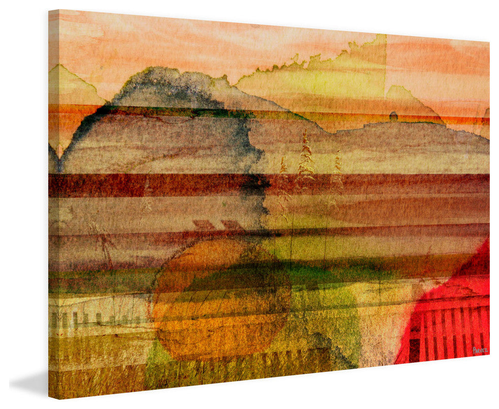 "Collage" Print on Canvas, 45"x30"