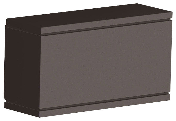 1-Light Outdoor Wall Sconce, Bronze