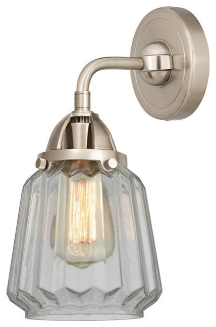 INNOVATIONS LIGHTING 288-1W-SN-G142-LED Chatham 1 Light 6 inch Sconce