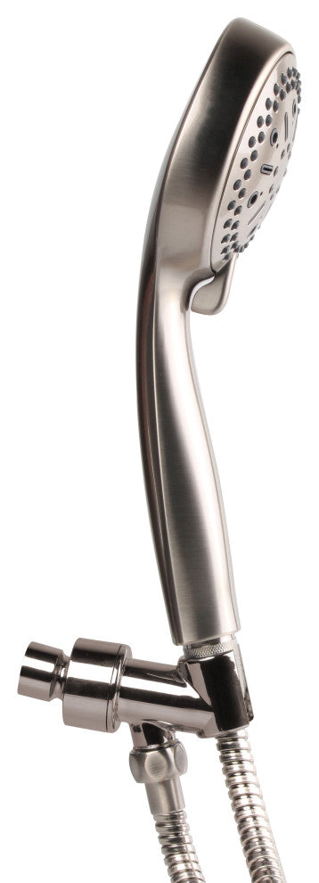 MODONA's 6 Function Massage Hand Shower Set -, Satin Nickel