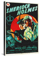 "Sherlock Holmes" Stretched Canvas Giclee by Hollywood Photo Archive, 24x36"