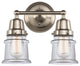 Innovations 623-2W-SN-G182S 2-Light Bath Vanity Light, Brushed Satin Nickel