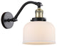 INNOVATIONS LIGHTING 515-1W-BAB-G71-LED Large Bell 1 Light Sconce