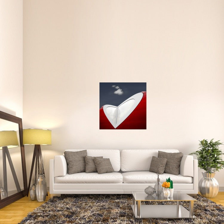 "Wondering Heart" Stretched Canvas Giclee by Marc Huybrighs, 36x36"