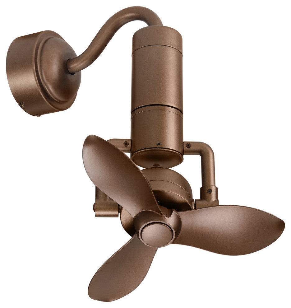 16-Inch 3-Blade Wall Mounted Propeller Fan With Remote Control