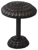 Fiore Drapery Medallion Holdback, Bronze, Single