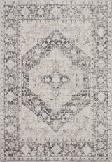 Loloi II Monroe Charcoal / Multi 2'-6" x 4'-0" Accent Rug