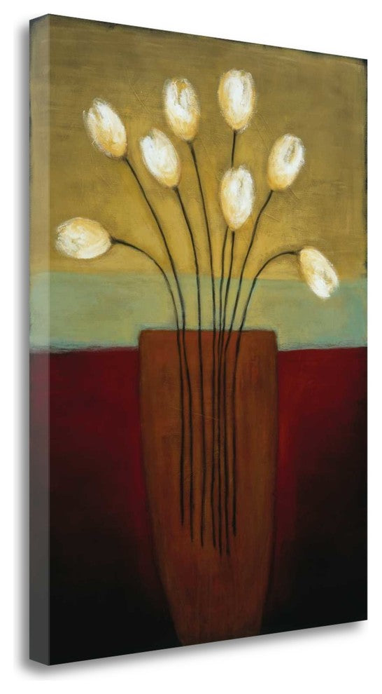 "Tulips Aplenty I" By Eve, Giclee Print on Gallery Wrap Canvas, Ready to Hang
