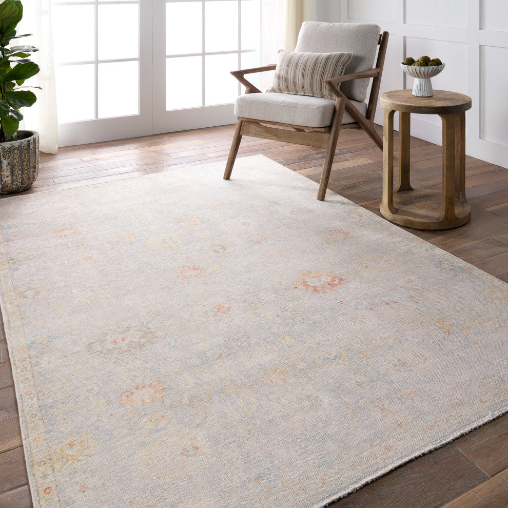 Jaipur Living Doire Floral Light Blue/Cream Area Rug 7'10"X9'10"