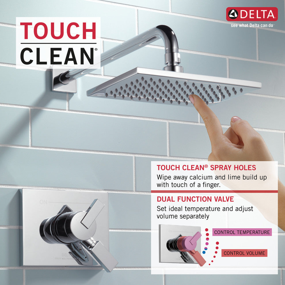 Delta Vero Monitor 17 Series Shower Trim, Chrome, T17253