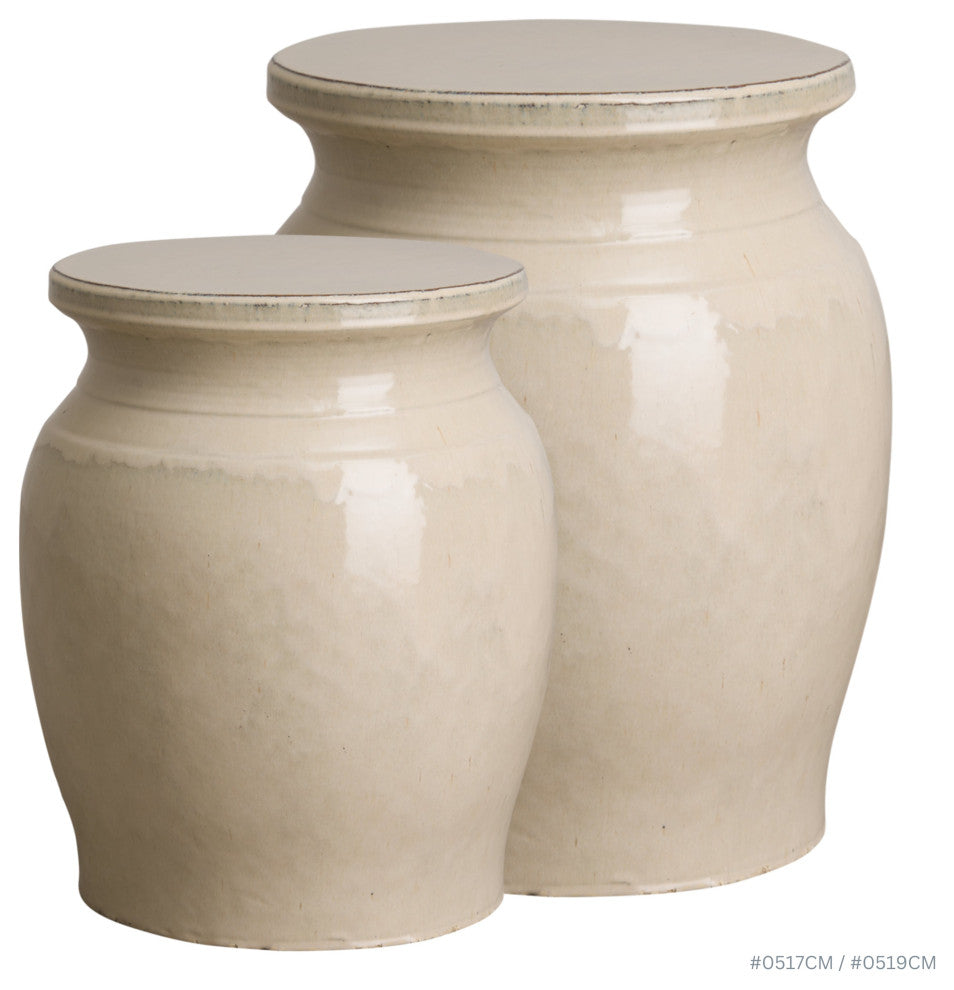 Koji Garden Seat, Cream 15x18