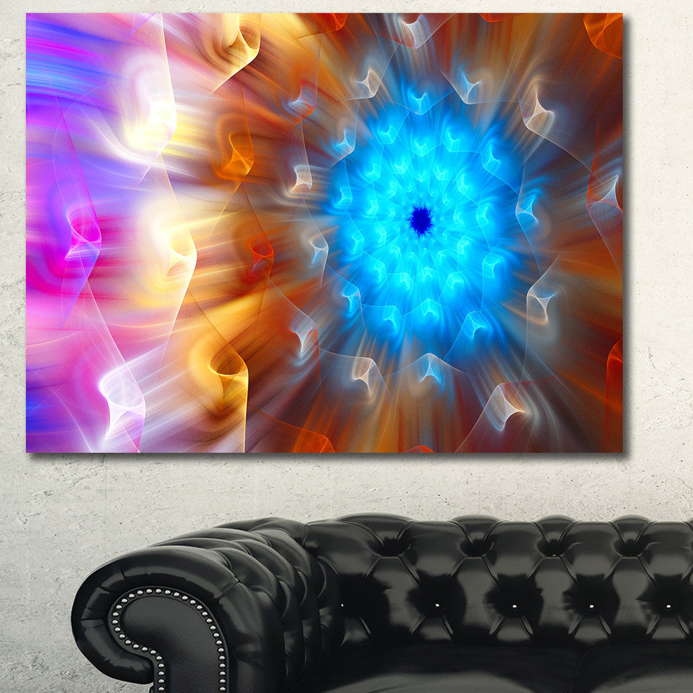 Multi Color Exotic Flower Petals, Floral Canvas Art Print, 40"x30"