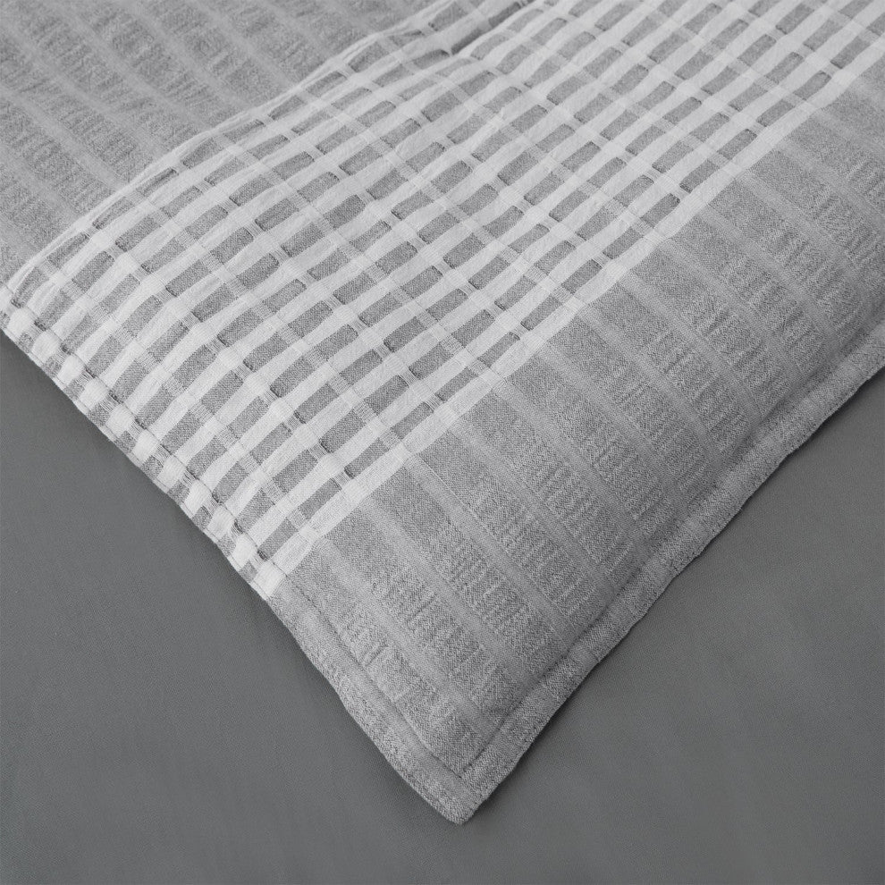 Lane Stripe Comforter Set, Super King, 3PC