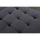 Frederick Transitional Modern Ottoman / Footstool, Gray