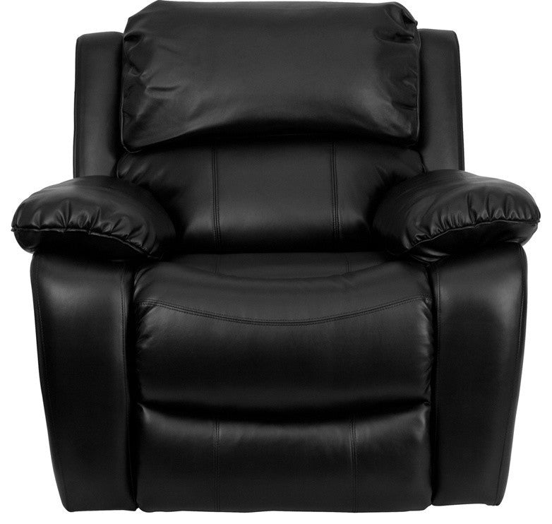 Black Bonded Leather Recliner MEN-DA3439-91-BK-GG