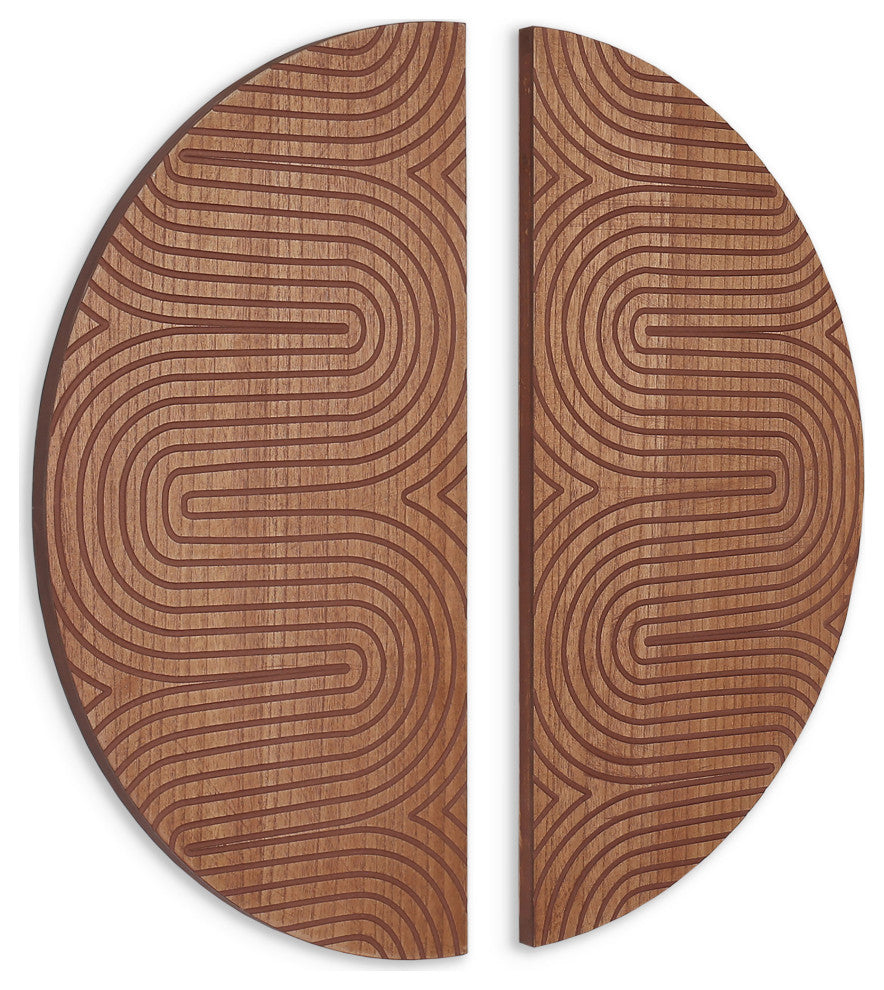 Dane Wood Wall Decor, Set of 2