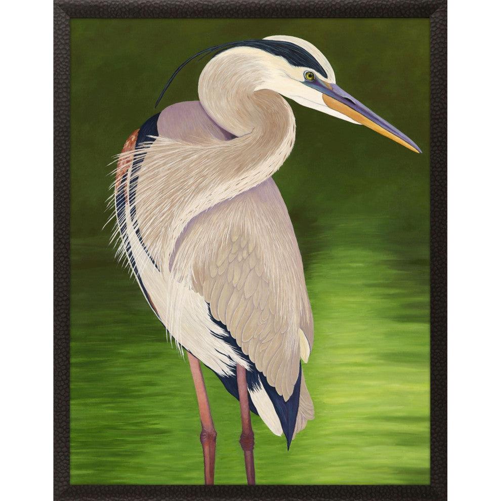 Moonlight Blue Heron