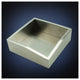 ArtsOnDesk Modern Paper Clip Holder, Stainless Steel Satin Finish.