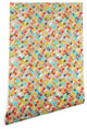 Deny Designs Sharon Turner Rashmi Ikat Wallpaper, Multi, 2'x8'