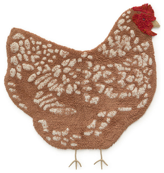 Washable Rug Chicken
