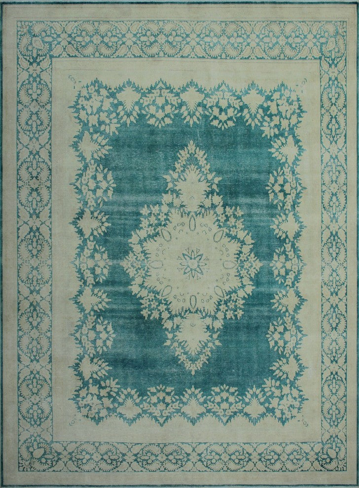 Fine Vintage Izaiah Blue Rug