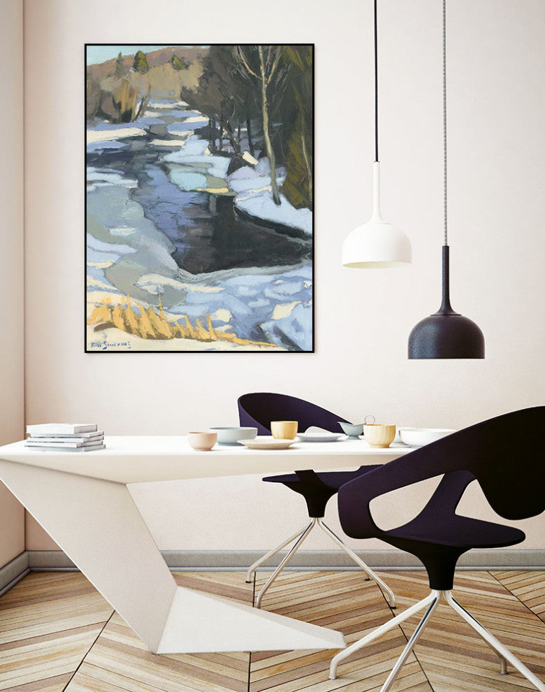 "Blue Shadows" CF Print, 30"x40"