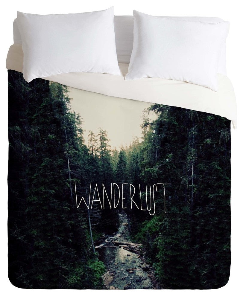 Deny Designs Leah Flores Wanderlust 1 Duvet Cover - Lightweight