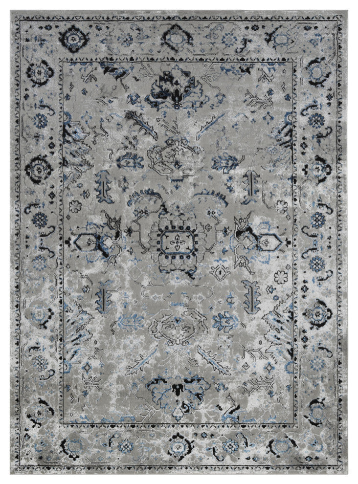 Traditional Accent Rug, Glacier, 9'8"x7'5"