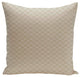 Geometric Decorative Pillow, Oatmeal, 20"x20"