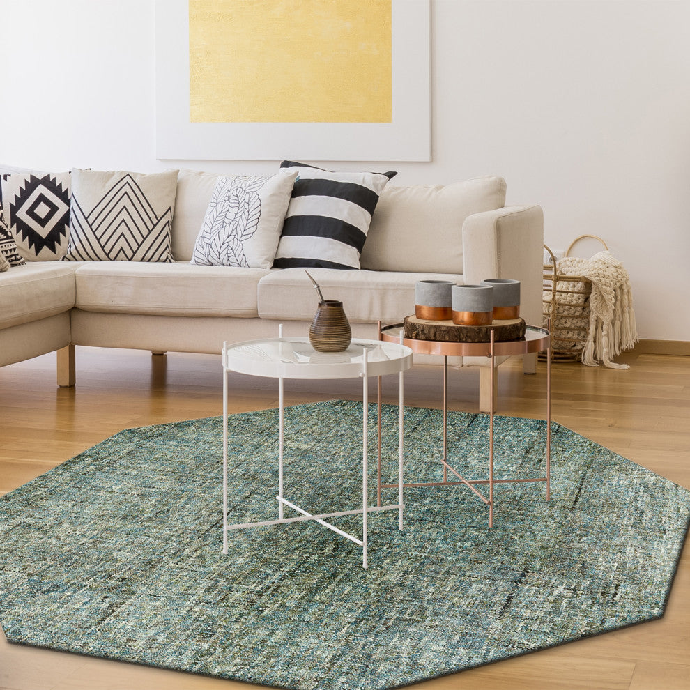 Calisa CS5 Seaglass 4' x 4' Octagon Rug