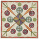 "Farmers Feast Tiles I" Digital Paper Print by Anne Tavoletti, 38"x38"
