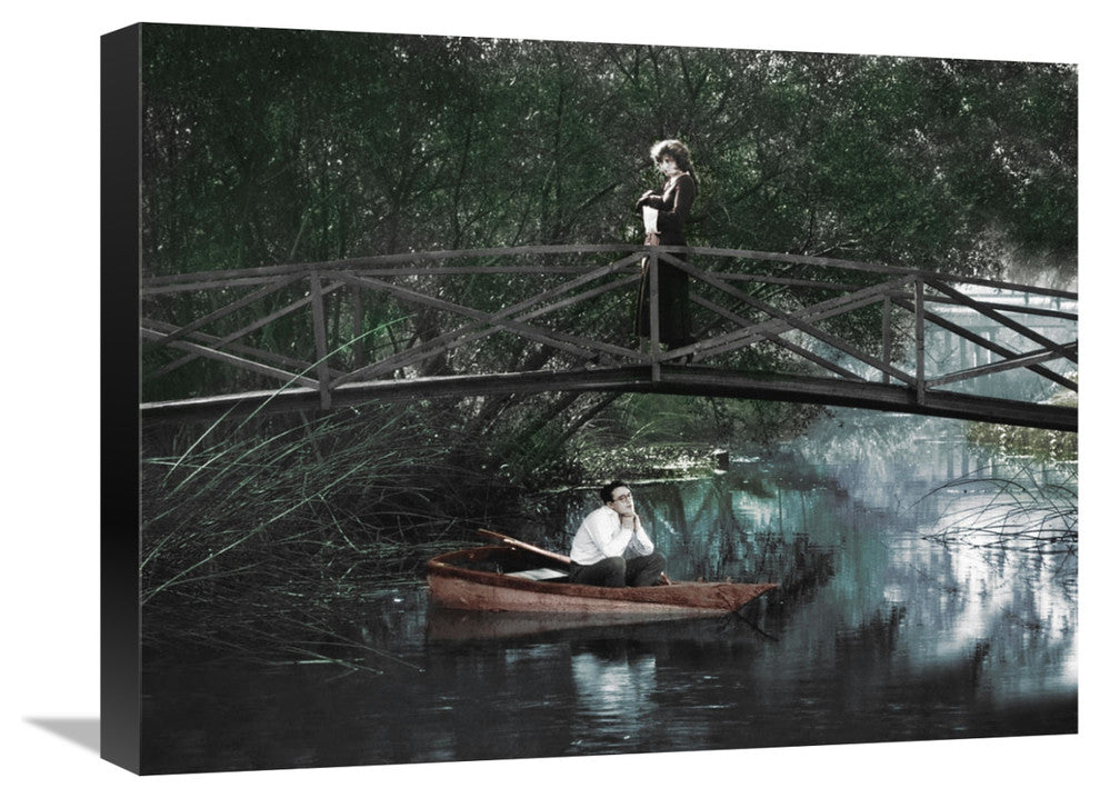 "Harold Lloyd" Stretched Canvas Giclee by Hollywood Photo Archive, 22x17"